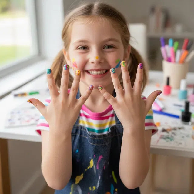 Colorful Nail Art Markers – 12 Vibrant Shades
