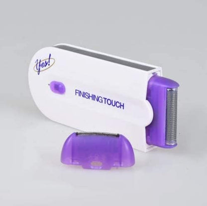 Rechargeable Epilator – Smooth Touch Painless Hair Removal Razor (Purple)