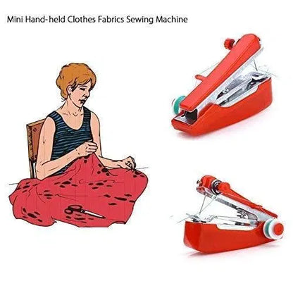 Portable Mini Handheld Sewing Machine – Stapler Style