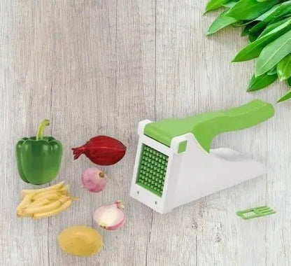 Heavy Duty Vegetable & Potato Chopper – Green Lever Grid Blade