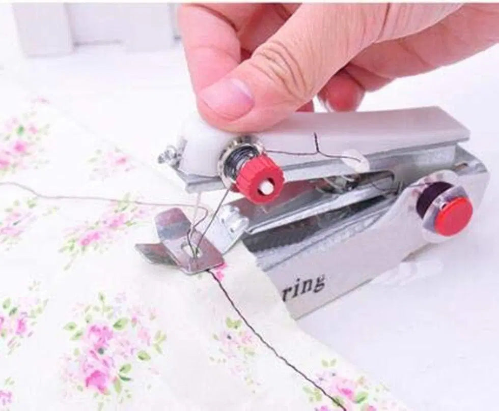 Portable Mini Handheld Sewing Machine – Stapler Style
