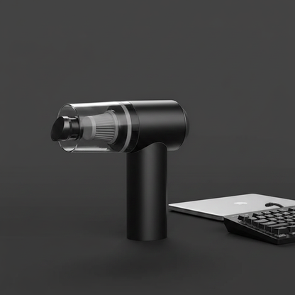 Wireless 2-in-1 Air Duster & Vacuum Cleaner – sleek tech lifestyle shot