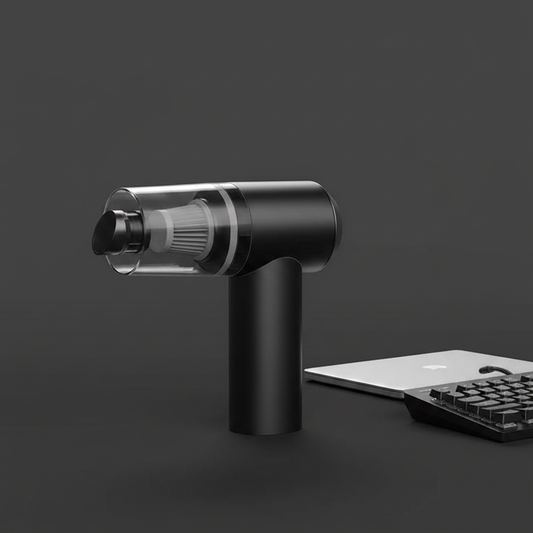 Wireless 2-in-1 Air Duster & Vacuum Cleaner – sleek tech lifestyle shot