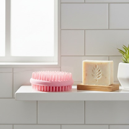 Silicone Multiuse Scrubber For Bath, Foot